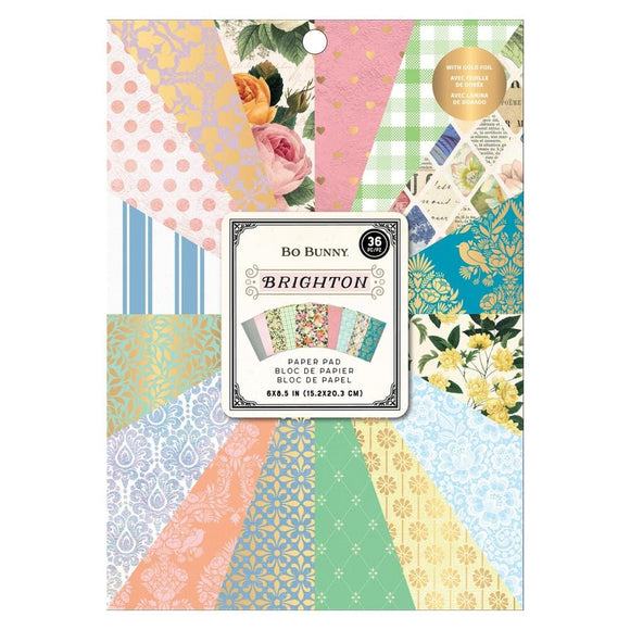 Scrapbooking  BoBunny Single-Sided Paper Pad 6