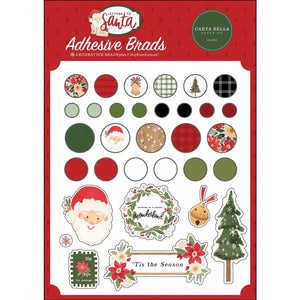 Scrapbooking  Carta Bella Decorative Adhesive Brads Embellishments