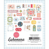 Scrapbooking  Carta Bella Summer Cardstock Ephemera 33/Pkg Ephemera
