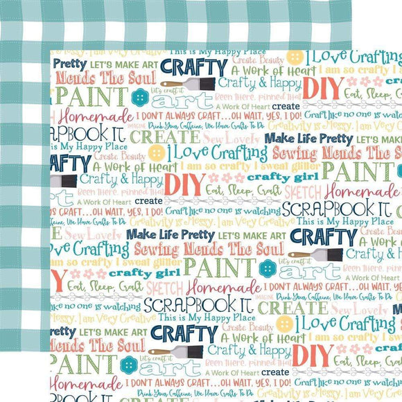 Scrapbooking  Carta Bella Craft & Create Double-Sided Cardstock 12