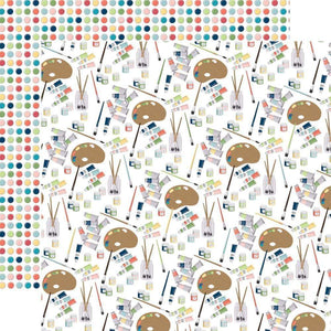 Scrapbooking  Carta Bella Craft & Create Double-Sided Cardstock 12"X12" - Paint Supplies Paper 12"x12"