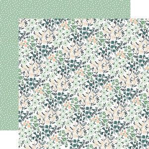 Scrapbooking  Carta Bella Gather At Home Double-Sided Cardstock 12"X12" - Green Thumb Paper 12"x12"