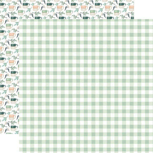 Scrapbooking  Carta Bella Gather At Home Double-Sided Cardstock 12"X12" - Paired with Plaid Paper 12"x12"
