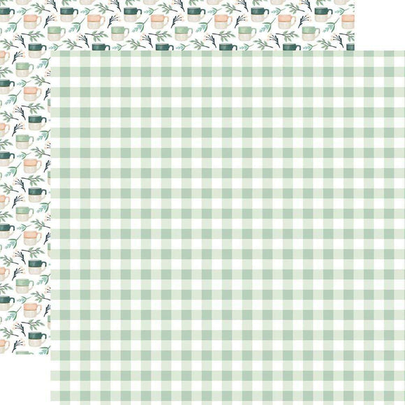 Scrapbooking  Carta Bella Gather At Home Double-Sided Cardstock 12