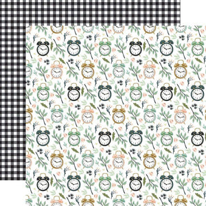 Scrapbooking  Carta Bella Gather At Home Double-Sided Cardstock 12"X12" - Time For Dinner Paper 12"x12"