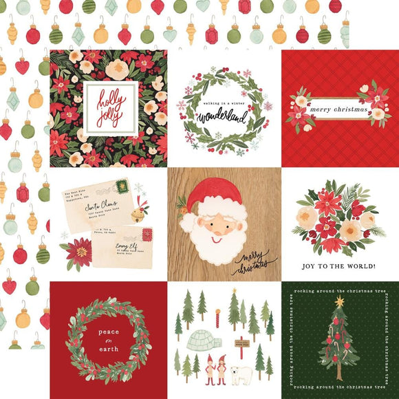 Scrapbooking  Carta Bella Letters To Santa Double-Sided Cardstock 12