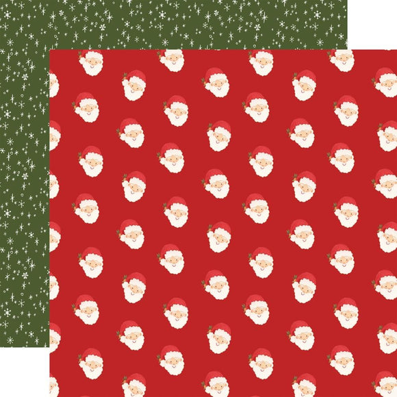 Scrapbooking  Carta Bella Letters To Santa Double-Sided Cardstock 12