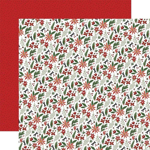 Scrapbooking  Home For Christmas Double-Sided Cardstock 12