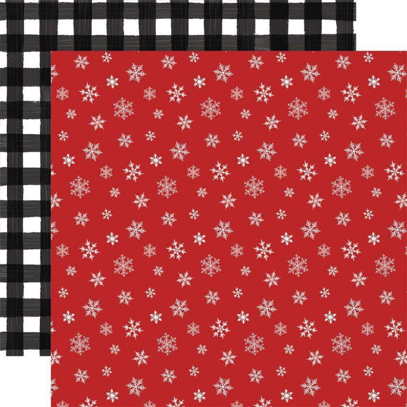 Scrapbooking  Home For Christmas Double-Sided Cardstock 12