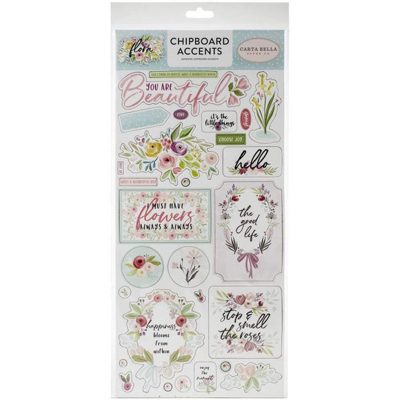 Carta Bella Paper Flora No. 3 Bright Large Floral Paper