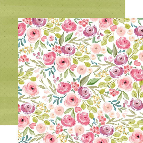 Scrapbooking  Flora No. 3 Double-Sided Cardstock 12