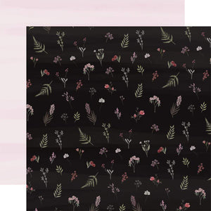 Scrapbooking  Flora No. 3 Double-Sided Cardstock 12"X12" - Elegant Stems Paper 12x12
