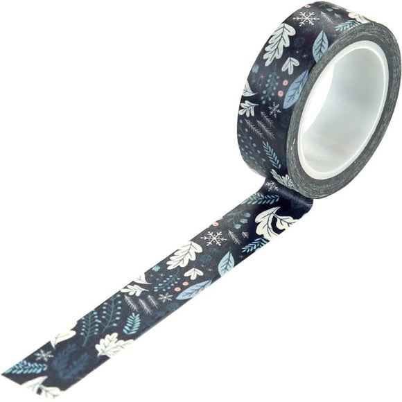 Scrapbooking  Home Again Decorative Tape 30' Winter Floral Paper 12x12