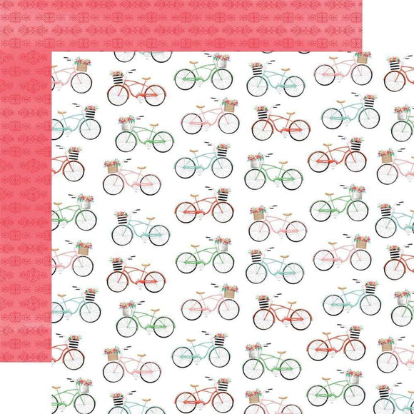 Scrapbooking  Summer Market Double-Sided Cardstock 12