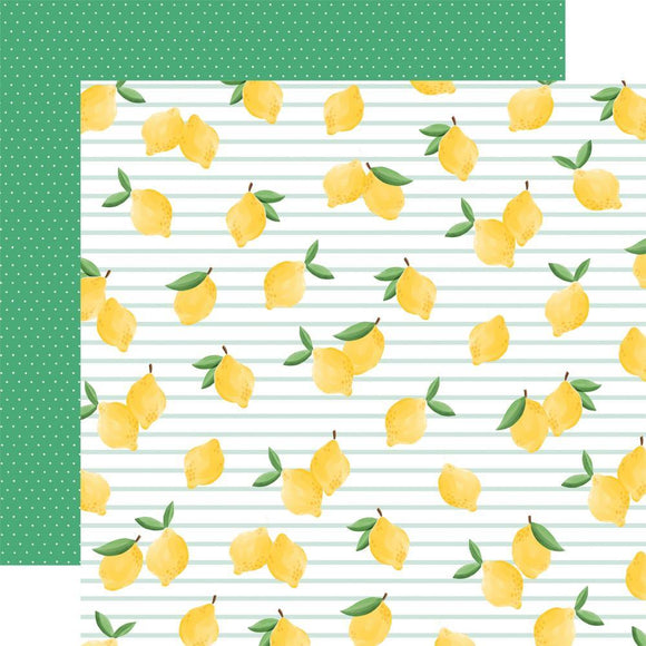 Scrapbooking  Summer Market Double-Sided Cardstock 12