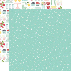 Scrapbooking  Summer Market Double-Sided Cardstock 12"X12" - Tiny Flowers Paper 12x12