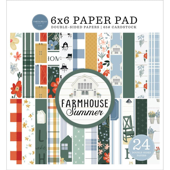 Scrapbooking  Carta Bella Double-Sided Paper Pad 6