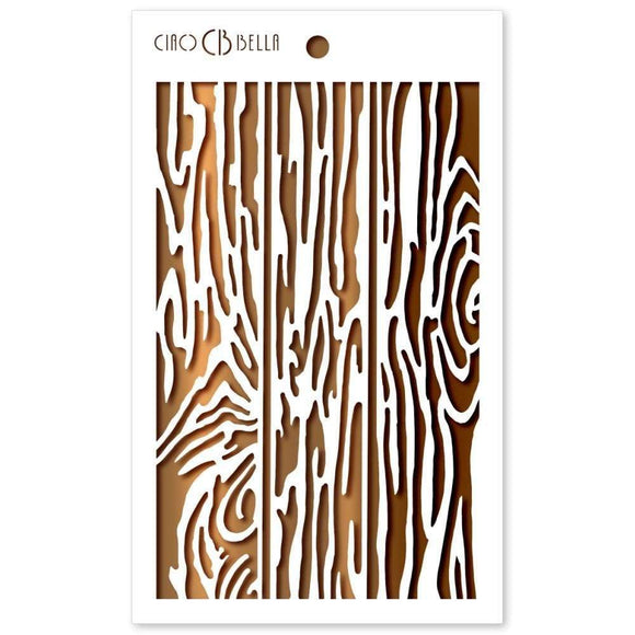 Scrapbooking  Ciao Bella Stencil Art Texture Stencil 5