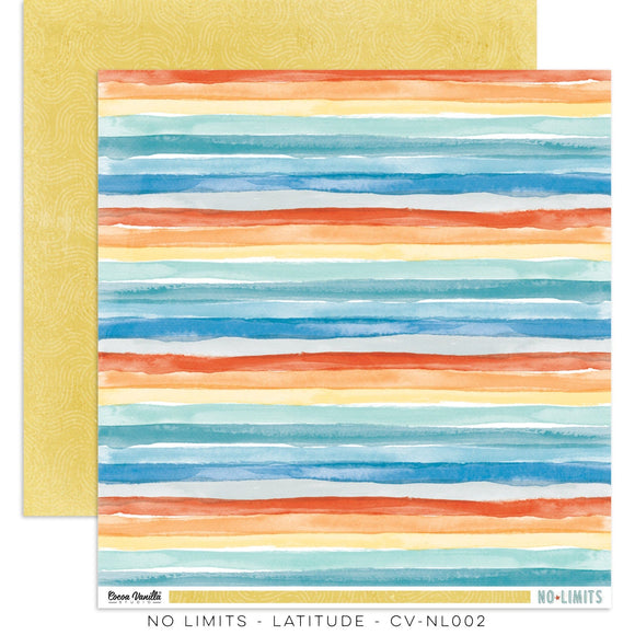 Scrapbooking  Cocoa Vanilla Studios No Limits Double Sided 12