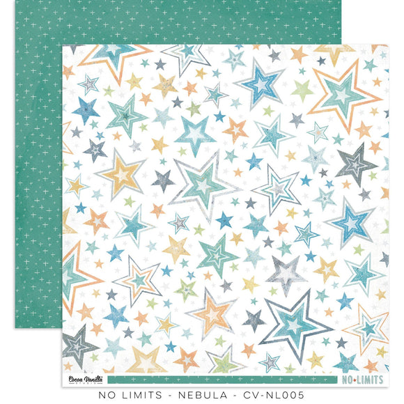 Scrapbooking  Cocoa Vanilla Studios No Limits Double Sided 12