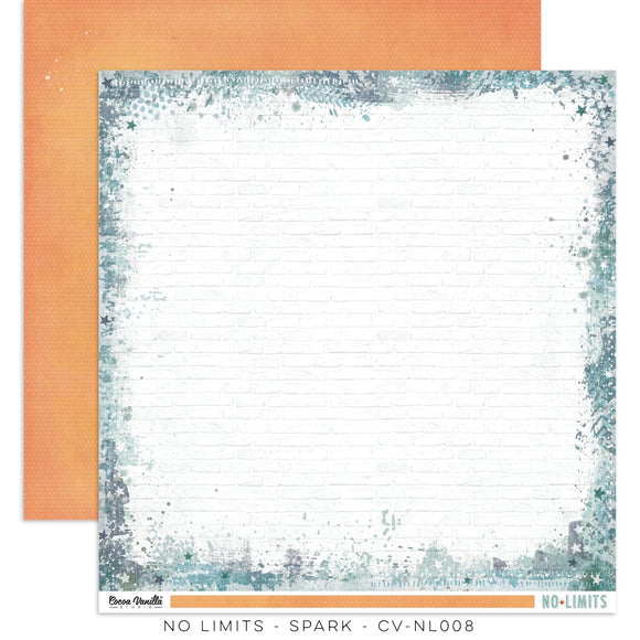 Scrapbooking  Cocoa Vanilla Studios No Limits Double Sided 12