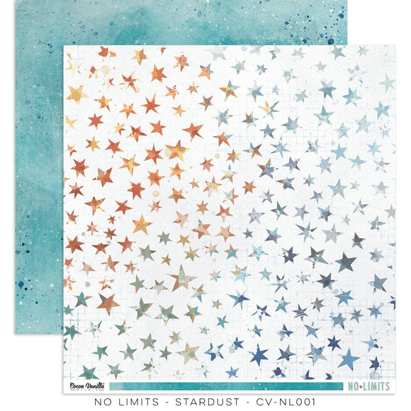 Scrapbooking  Cocoa Vanilla Studios No Limits Double Sided 12