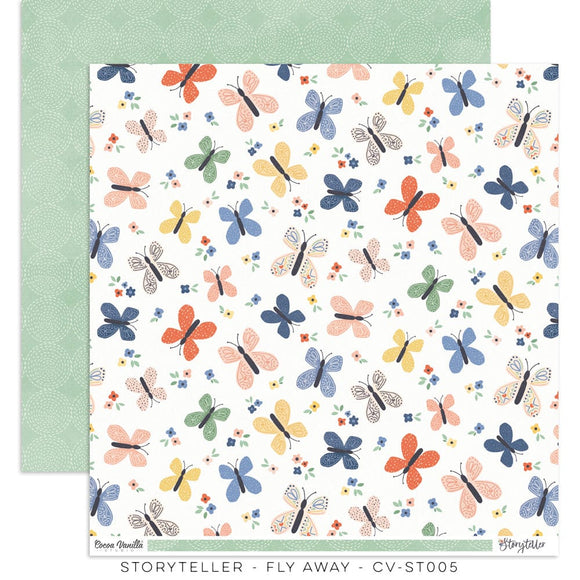 Scrapbooking  Cocoa Vanilla Studios Storyteller Double Sided 12