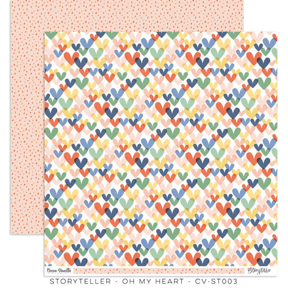 Scrapbooking  Cocoa Vanilla Studios Storyteller Double Sided 12