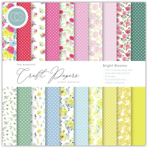 Scrapbooking  Craft Consortium Double-Sided Paper Pad 6