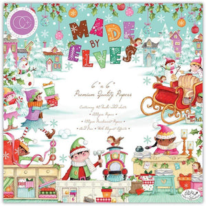 Scrapbooking  Craft Consortium Double-Sided Paper Pad 6"X6" 40/Pkg Made By Elves Paper Pad