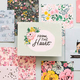 Scrapbooking  Maggie Holmes Garden Party A2 Cards W/Envelopes (4.375"X5.75") 40/Box Cards
