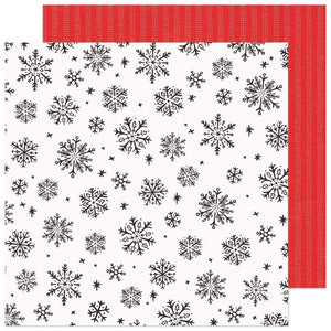 Scrapbooking  Hey, Santa Double-Sided Cardstock 12"X12"- Sweet December Chipboards