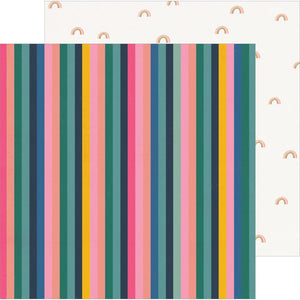 Scrapbooking  All Heart Double-Sided Cardstock 12"X12" - Be You Paper 12"x12"
