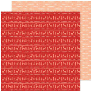 Scrapbooking  Busy Sidewalks Double Sided Cardstock 12"X12" Sweater Weather Paper 12"x12"