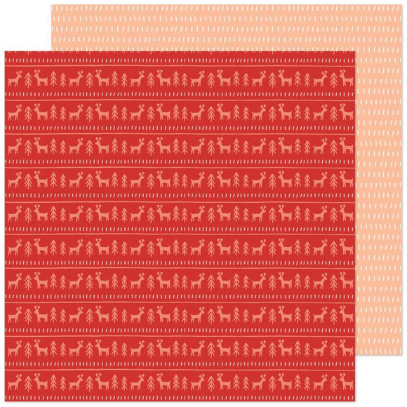 Scrapbooking  Busy Sidewalks Double Sided Cardstock 12