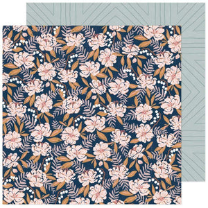 Scrapbooking  Fresh Bouquet Double-Sided Cardstock Paper 12"X12" - Flutter Paper 12"x12"