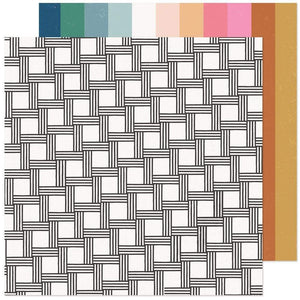 Scrapbooking  Maggie Holmes Marigold Double-Sided Cardstock 12"X12" -  Dream Big Paper 12"x12"