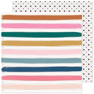 Scrapbooking  Maggie Holmes Marigold Double-Sided Cardstock 12"X12" -  Happy Place Paper 12"x12"