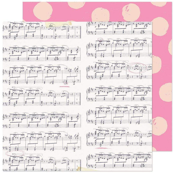 Scrapbooking  Maggie Holmes Marigold Double-Sided Cardstock 12