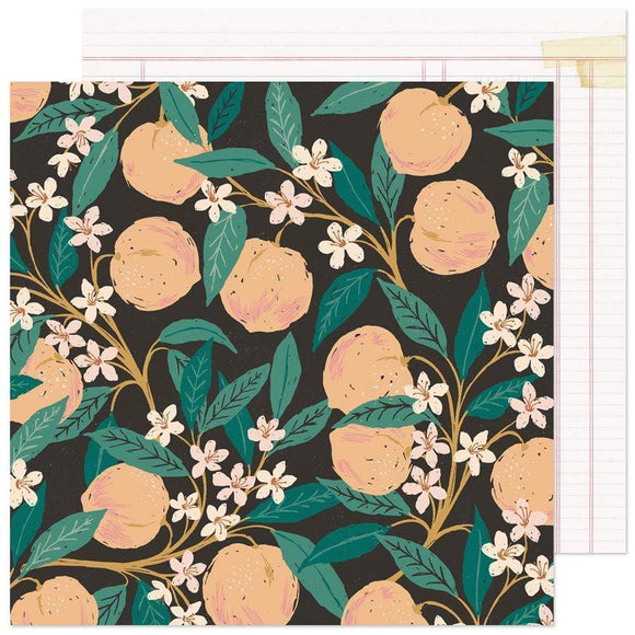 Scrapbooking  Maggie Holmes Marigold Double-Sided Cardstock 12
