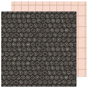 Scrapbooking  Maggie Holmes Marigold Double-Sided Cardstock 12"X12" -  Nostalgia Paper 12"x12"