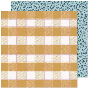 Scrapbooking  Maggie Holmes Marigold Double-Sided Cardstock 12"X12" -  Sweet Sunshine Paper 12"x12"