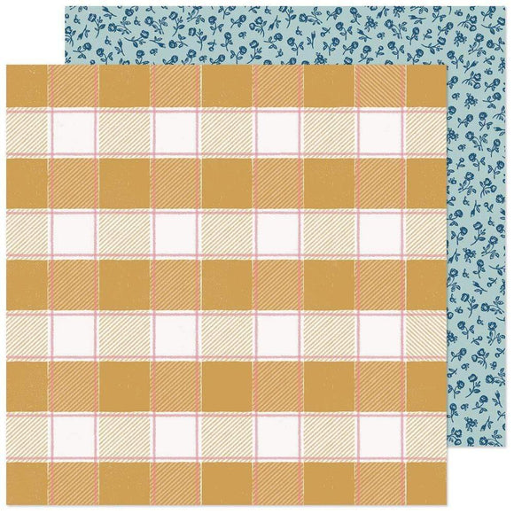 Scrapbooking  Maggie Holmes Marigold Double-Sided Cardstock 12