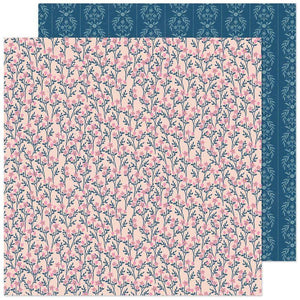 Scrapbooking  Maggie Holmes Marigold Double-Sided Cardstock 12"X12" -  Treasured Paper 12"x12"