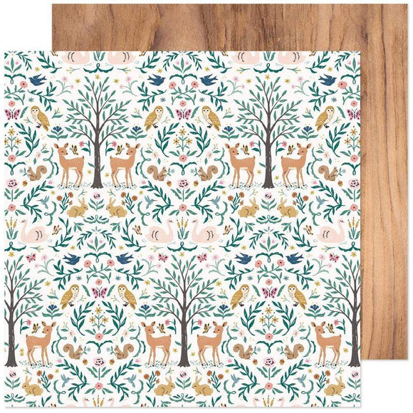 Scrapbooking  Maggie Holmes Marigold Double-Sided Cardstock 12