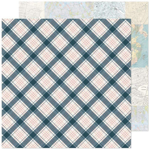 Scrapbooking  Maggie Holmes Market Square Double-Sided Cardstock 12"X12" - Wonder Paper 12"x12"