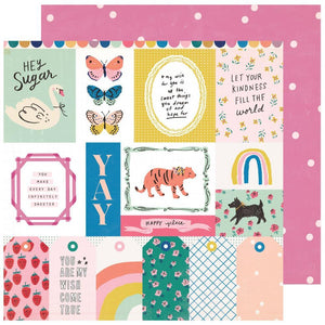 Scrapbooking  Maggie Holmes Sweet Story Double-Sided Cardstock 12"X12" - Sweet Treat Paper 12"x12"