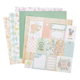 Scrapbooking  Crate Paper Single-Sided Paper Pad 12"X12" 48/Pkg Gingham Gardens Paper Pad