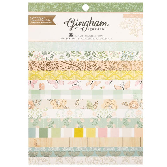 Scrapbooking  Crate Paper Single-Sided Paper Pad 6