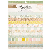 Scrapbooking  Crate Paper Single-Sided Paper Pad 6"X8" 36/Pkg Gingham Garden Paper Pad